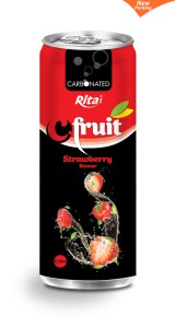 carbonated strawberry juice